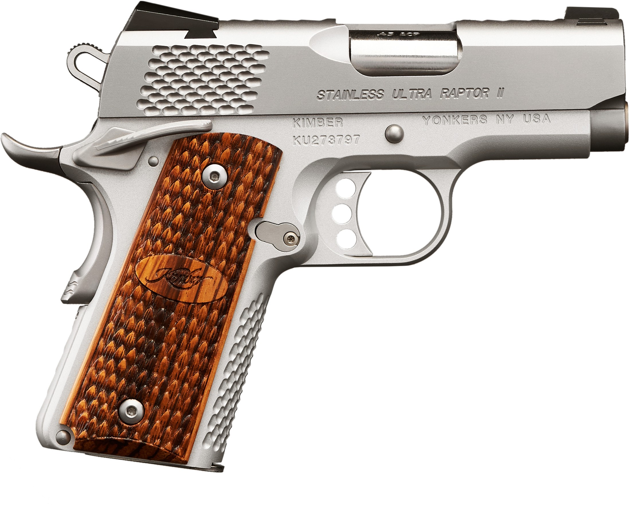 STAINLESS ULT RAPTOR II 45ACP