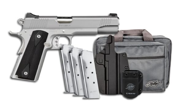 STAINLESS LW 45ACP 5" 8+1