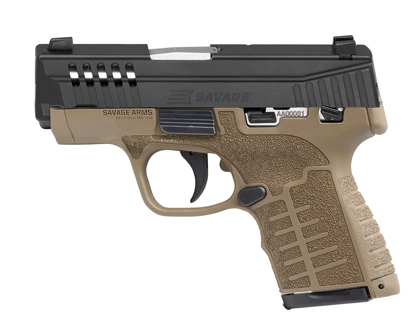 STANCE MC9MS 9MM FDE 8+1 NS