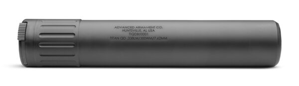 TITAN-QD 338LM BLK SILENCER