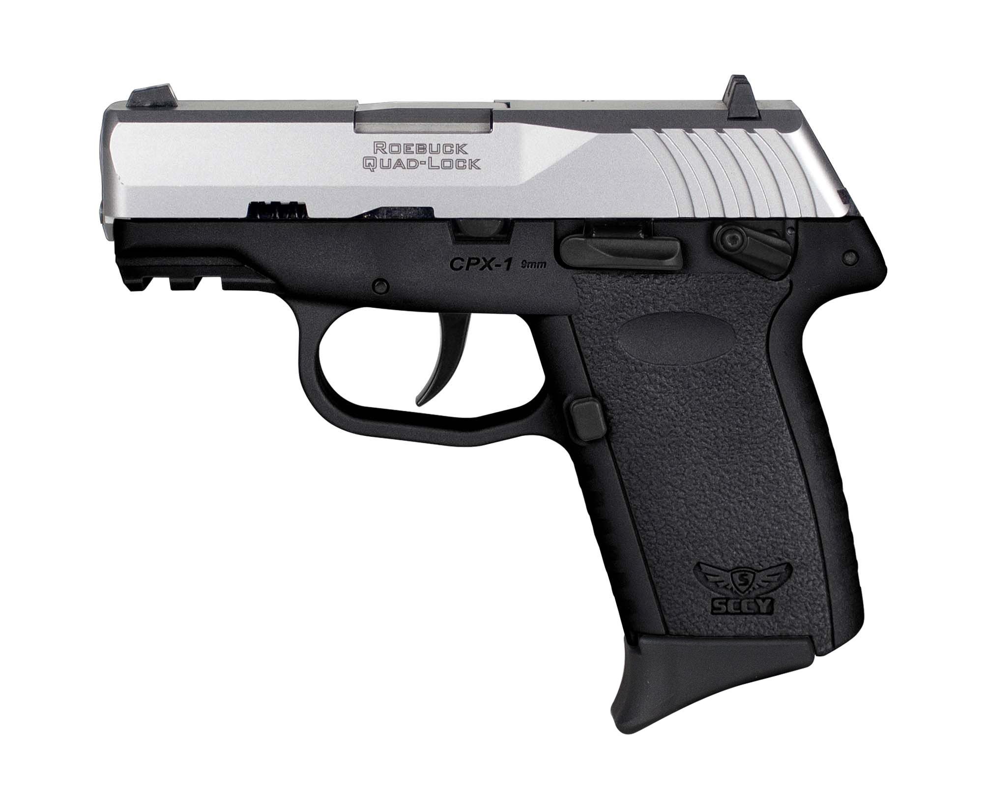 CPX-1 G3 9MM SS/BLK 10+1 SFTY