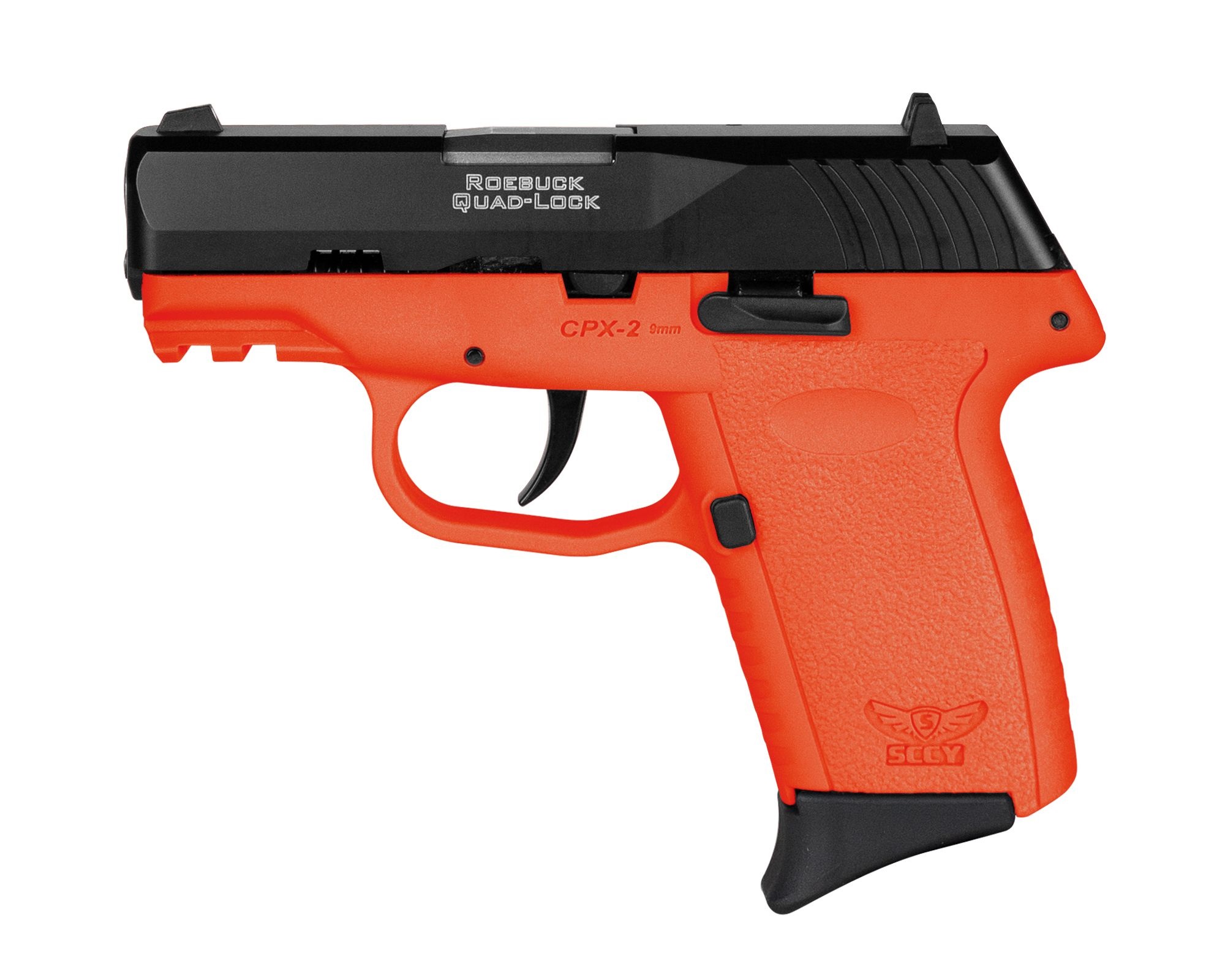 CPX-2 G3 9MM BLK/ORANGE 10+1