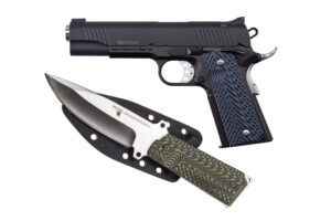 DE 1911 10MM 5" BLK W/KNIFE